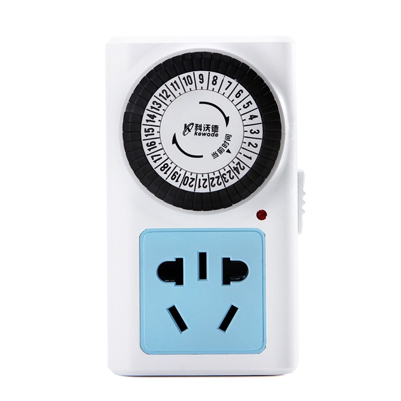 Fish tank timer Grass tank lamp co2 timer socket intermittent switch Fish tank water plant lamp timer switch