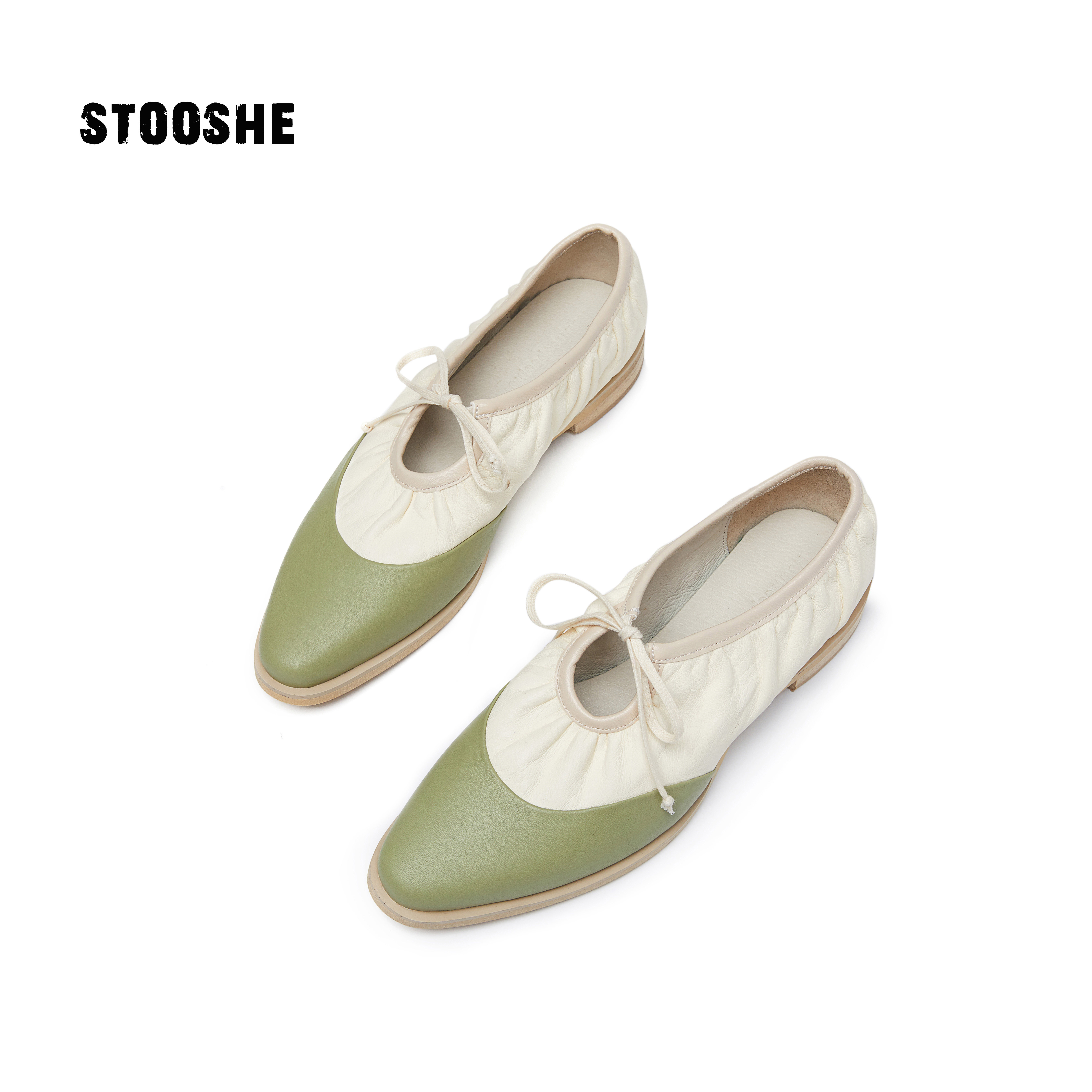 Clearance 148 genuine leather shoes women's 2021 trendy shoes wrinkled soft calfskin Oxford shoes all-match single shoes women