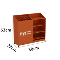 Тип A оранжевый, среднего размера, 80 см, вмещает 15 длинных зонтов и 33 коротких зонта.