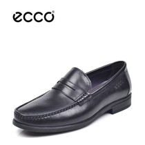 Ecco Love to walk the men's shoes cowhide and kick-business shoes Comfortable Bachelf shoes