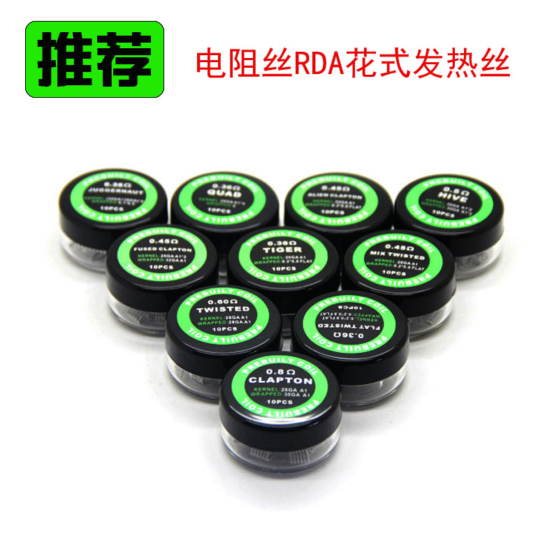 RDA flower type heating wire resistance wire