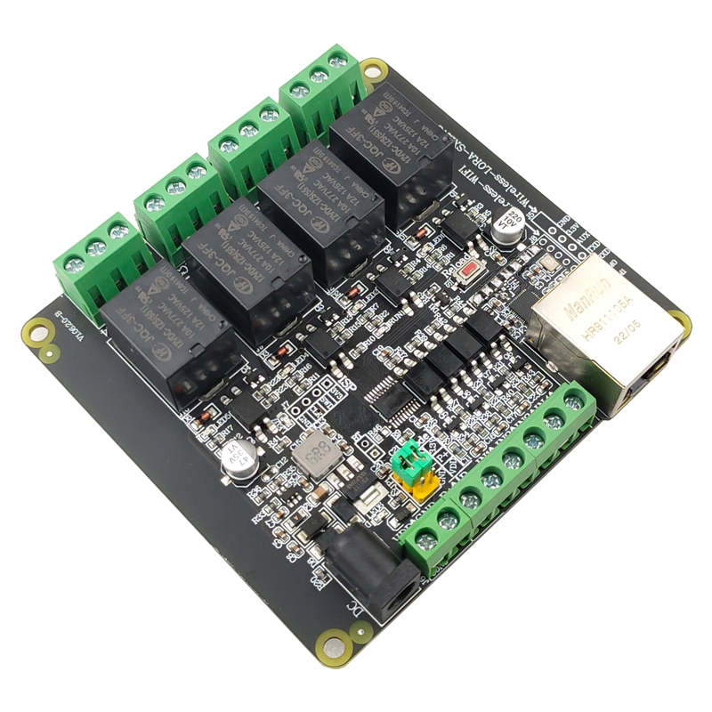 Modbus Rtu 4-Channel Network Relay 4-Channel Input Tcpip/Rj45/Mqtt/Alibaba Cloud/Json Modbus Rtu 4-Channel Network Relay 4-Channel Input Tcpip/Rj45/Mqtt/Alibaba Cloud/Json