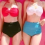Thép hỗ trợ bikini áo tắm nữ xẻ eo cao gợi cảm thế hệ áo tắm bikini - Bộ đồ bơi hai mảnh đồ bơi 2 mảnh trẻ em