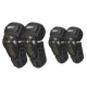 Xe máy xuyên quốc gia cưỡi đầu gối miếng đệm khuỷu tay bốn mảnh sợi carbon chống rơi gió ấm áp và thoáng khí đầu gối miếng đệm nam - Xe máy Rider thiết bị