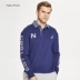 NAUTICA Bắc Âu Nam mùa thu và mùa đông Retro Vai dài tay Áo sơ mi nam Polo NA003257 - Polo áo polo form rộng Polo