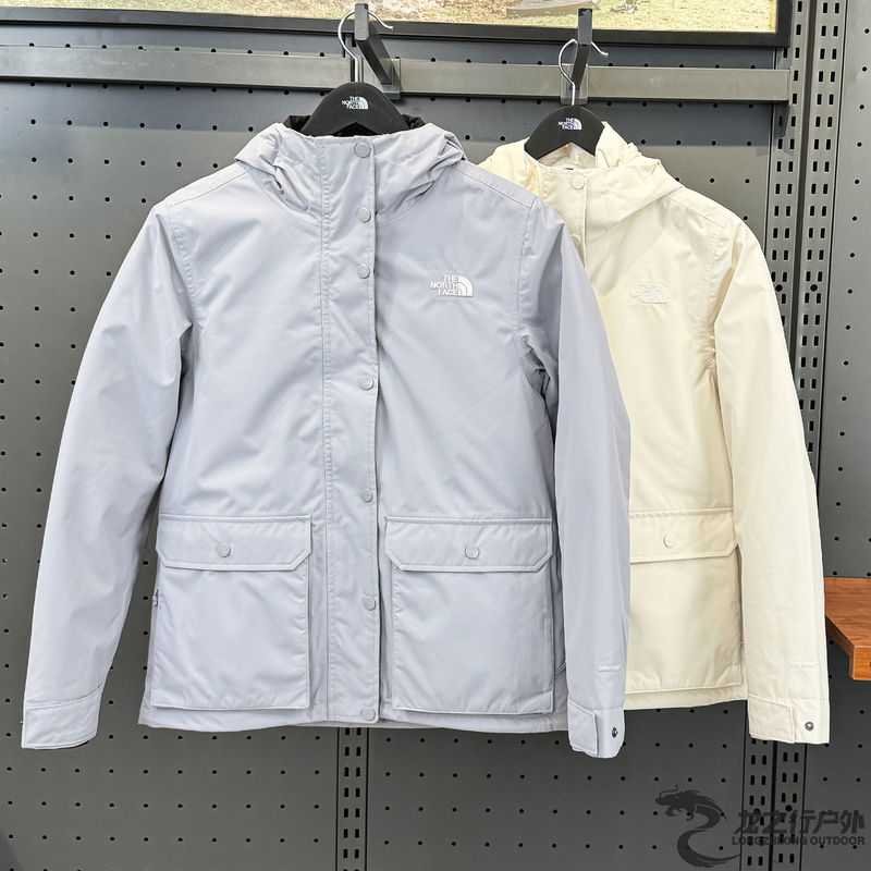 25 Autumn/Winter New the North Face Classic Women's Waterproof down Three-In-One Jacket 8Gk7