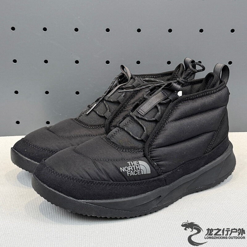 26 New Autumn and Winter Models Thenorthface North Face Snow Boots Men's Shoes Outdoor Casual Thickeneded Warm Cotton Shoes 8G5P