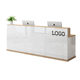 Front Desk Reception Counter, Cashier Counter, Bar Counter, Office Desk, Simple Modern Commercial Store Counter, Small Supermarket, Clothing Store Counter