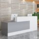 Company front desk reception desk bar painted cashier corner small counter table shop beauty salon simple and modern