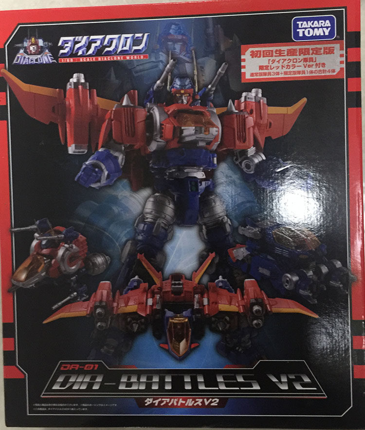 Spot TAKARA Transformers MSI Diaclone Diaclone DA01 First-run limited