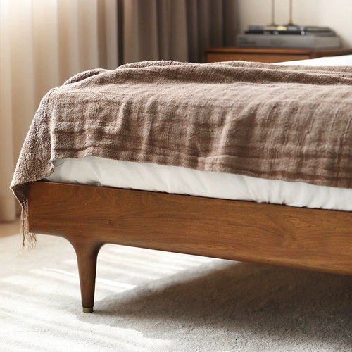 Северная экспрессия/васаби средневековый стиль карамельный цвет McM/E10 Сплошная древесина высокая задница с двумя кроватями ореховое орех