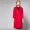Áo khoác len đôi mùa đông kiểu Pháp mới của phụ nữ trong phần dài của áo khoác không cashmere màu đỏ dày áo gió - Áo len lót đôi