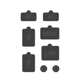 Switch Dust Sug Suct Oled Lite Host Universal Switchyed Silicon Silicone Accessories HDMI NS