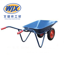 Farm two-wheeled agricultural vehicle Commercial portable garden vehicle dump truck Construction trolley wheel construction small pull vehicle