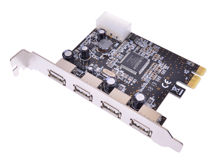 Capricorn PCI-E 4-port USB2 0 Riser Card PCI-E to USB2 0 Expansion Card MOGE MC2028
