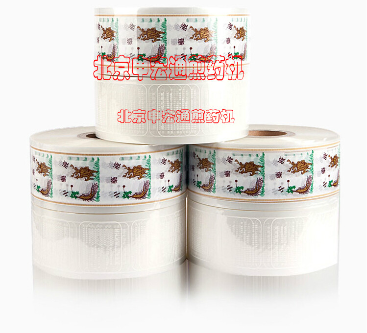 Automatic Chinese herbal medicine frying machine packaging bag for Beijing fully automatic frying machine for frying machine