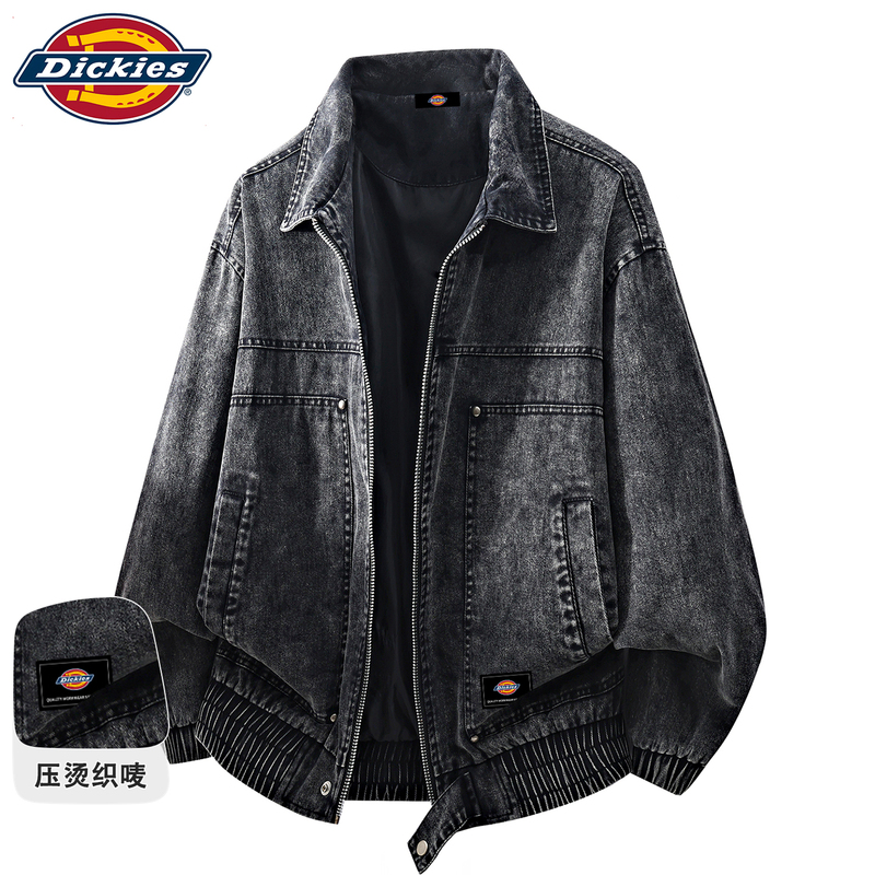 Dickies Official Authentic Spring and Autumn New Casual High-End American-Style Loose Lapel Work Jacket Men's Coat