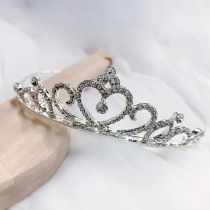 Girl Crown Headwear Princess Children Great Hair Stirrup Ice Chic Edge Crown Accessories Little Girl Hair Accessories