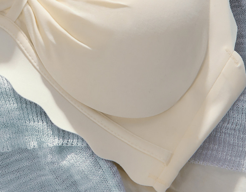 夏季薄款无痕内衣女小胸聚拢新款防下垂收副乳少女文胸罩套装透气详情11