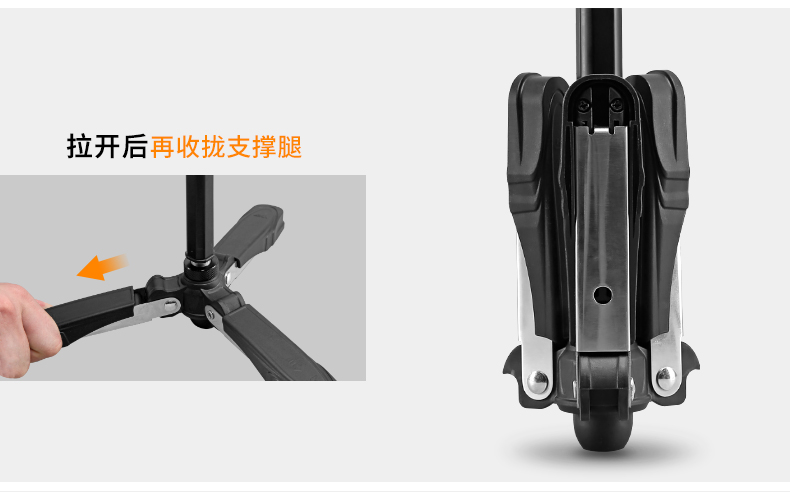 Weifeng 3978M camera chụp ảnh camera SLR monopod monopod đứng cầm tay hỗ trợ Video chân thủy lực đầu chuyên nghiệp đám cưới vi phim giảm xóc DV Micro đơn góc khung di động Canon - Phụ kiện máy ảnh DSLR / đơn chân máy ảnh benro t880ex