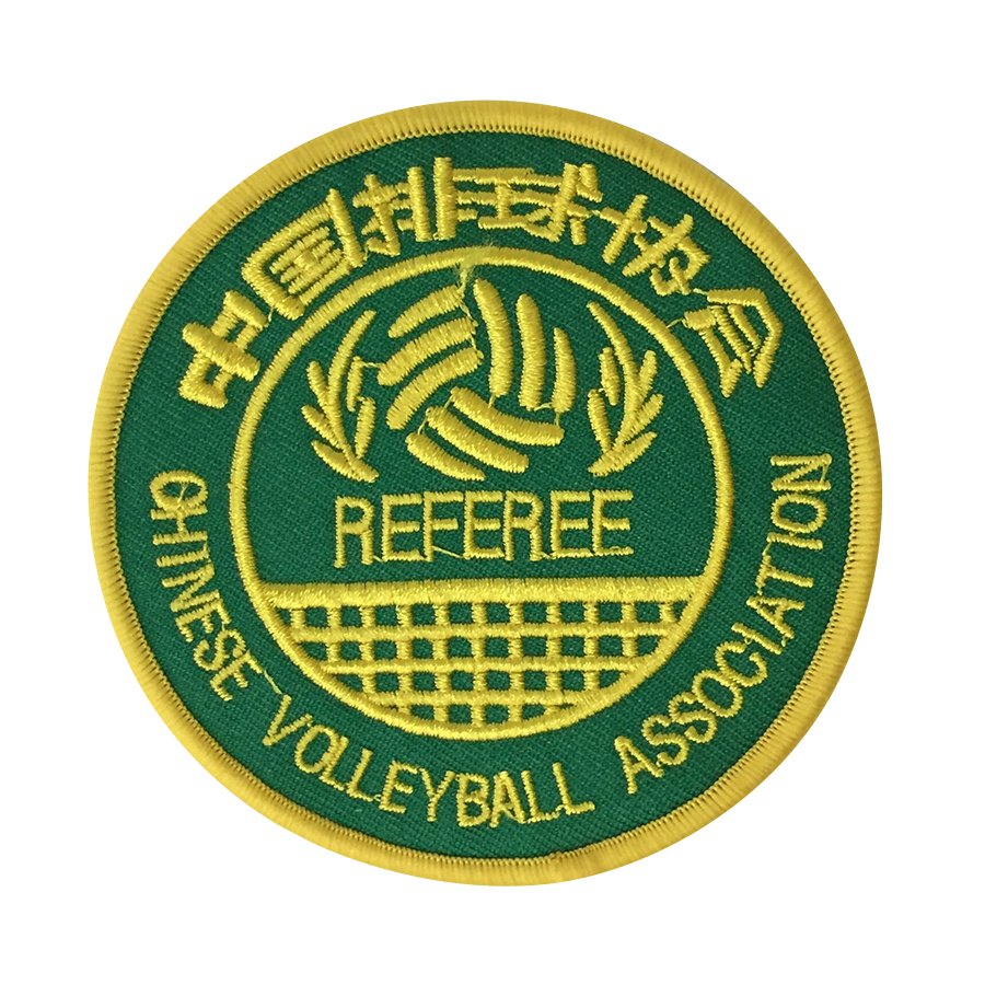 Professional volleyball referees mark the national level 1 level two logo badge training competition group purchase referee supplies
