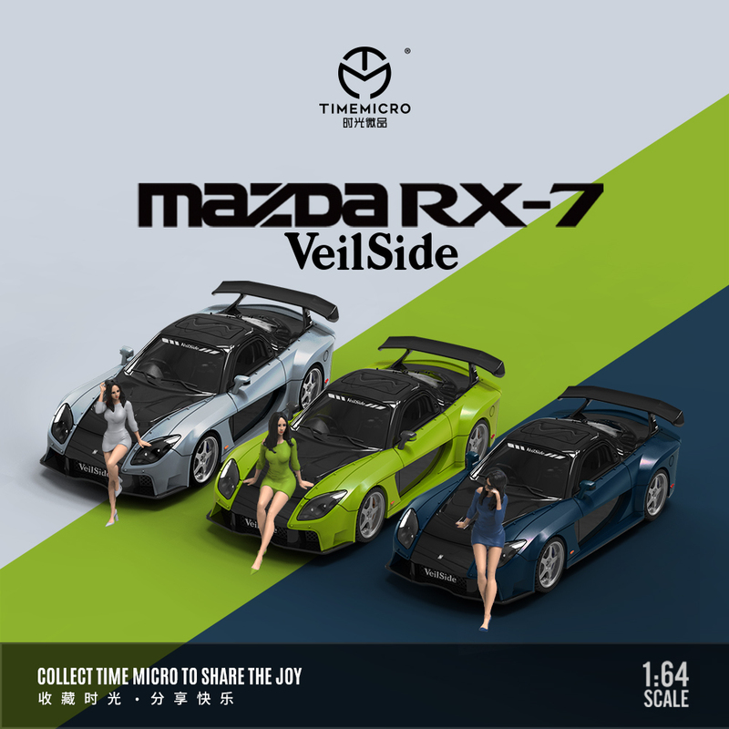 Mazda Rx-7 Veilside Fast and Furious Replica Korean Tm 1:64 Alloy Car Model Mazda Rx-7 Veilside Fast and Furious Replica Korean Tm 1:64 Alloy Car Model