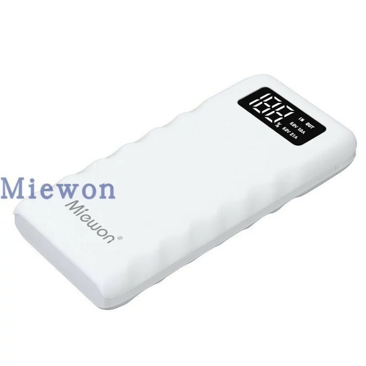Solderless cắm trại hộp điện thoại di động 18650 với bảo vệ mắt hiển thị kỹ thuật số sạc bộ vỏ bo mạch chủ