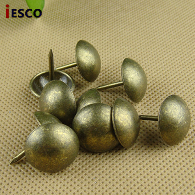 Antique Bronze Decorative Nails, Drum Nails, Copper Door Nails, Antique Decorative Nails, Faux Antique Thumbtacks, Bag Nails, Sofa Nails