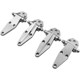 Iesco Cold Storage Door Hinges, Oven Hinges, Flat Hinges, Refrigerator Hinges, Steam Cabinet Flat Door Hinges 4inch