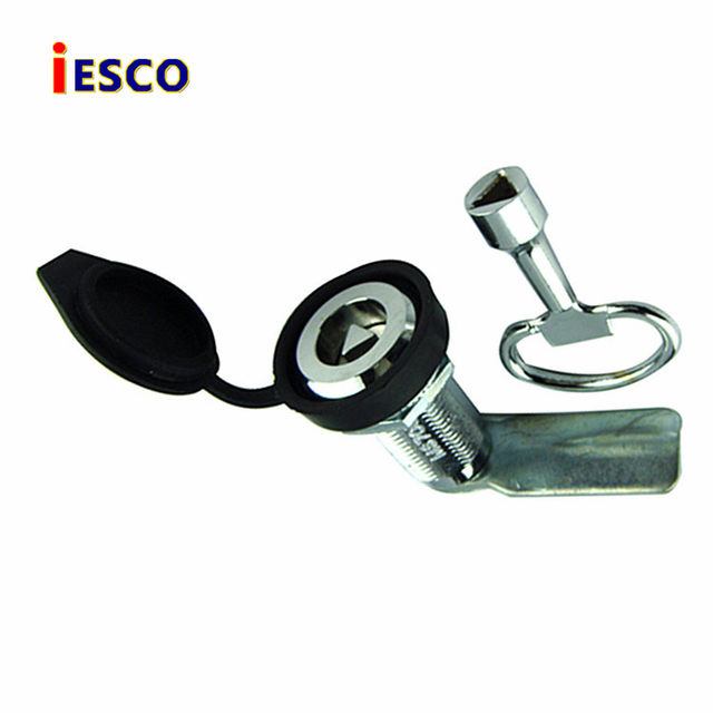 Electrical Box Lock, Distribution Box Lock, Switch Cabinet Door Lock, Cam Lock, Triangular Key Industrial Door Lock, Extended 60mm