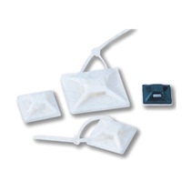 Wholesale self-adhesive cable tie holder 20*20 25*25 power distribution cabinet suction cup positioning piece 30*30 send cable tie