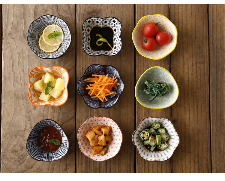 Kate Japanese ceramics sauce dish seasoning sauce vinegar small plate small fruit platter side dishes flavor dish