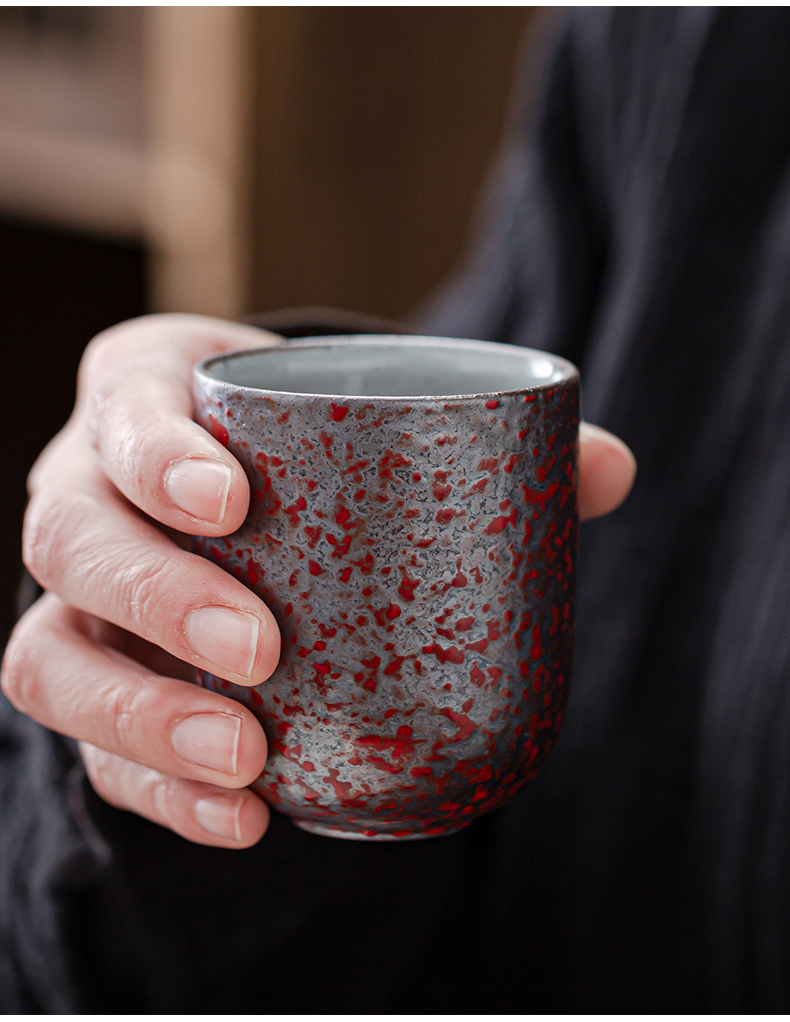 Japanese glass ceramic cup large restoring ancient ways the hotel home straight ultimately responds a cup of tea cup masters cup