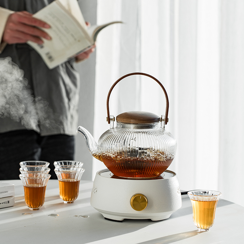Japanese teapot heat - resistant glass girder TaoLu pot pot electricity heating household kung fu tea tea cup