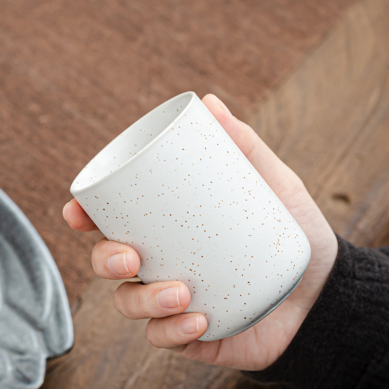 Japanese glass restoring ancient ways suit ceramic cups large hotel restaurant cup home drinks a cup of tea lovers