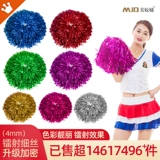 Flower Ball La La Team держит цветочный CheerLeadao Team Team