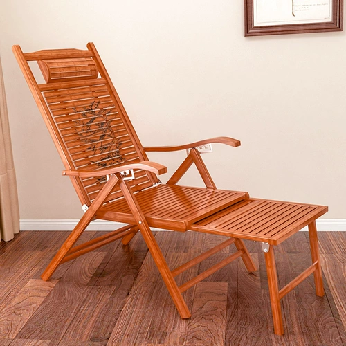 Императорский лаундж складной бамбуковый стул для взрослых без обеда спальный стул, старик Сяояо, домашний балкон