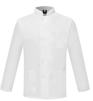 Чистый белый длинное рукав