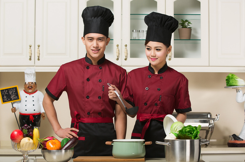 Veste chef cuisinier en coton - Ref 1907672 Image 17