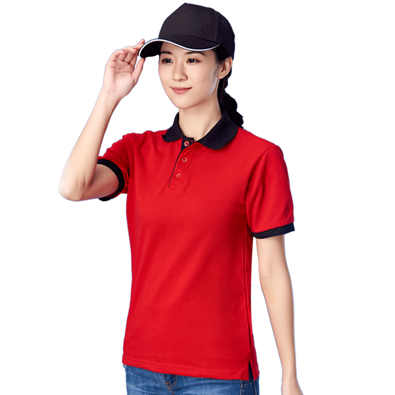 Scrabble T-shirt ngắn tay tùy chỉnh in chữ LOGO mùa hè khách sạn ăn uống mỏng attendant workclothes nam và nữ ngắn tay