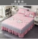 Bông bedspread bông giường váy mảnh duy nhất của bông và nệm bông bìa 1.5m1.8 Mega dày Hàn Quốc phiên bản của các tấm chống trượt - Váy Petti váy giường khách sạn