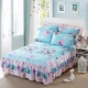 Bông trải giường giường giường váy váy cotton một mảnh bedspread Hàn Quốc Simmons khăn trải giường không trượt 1.8m tay áo cưới - Váy Petti