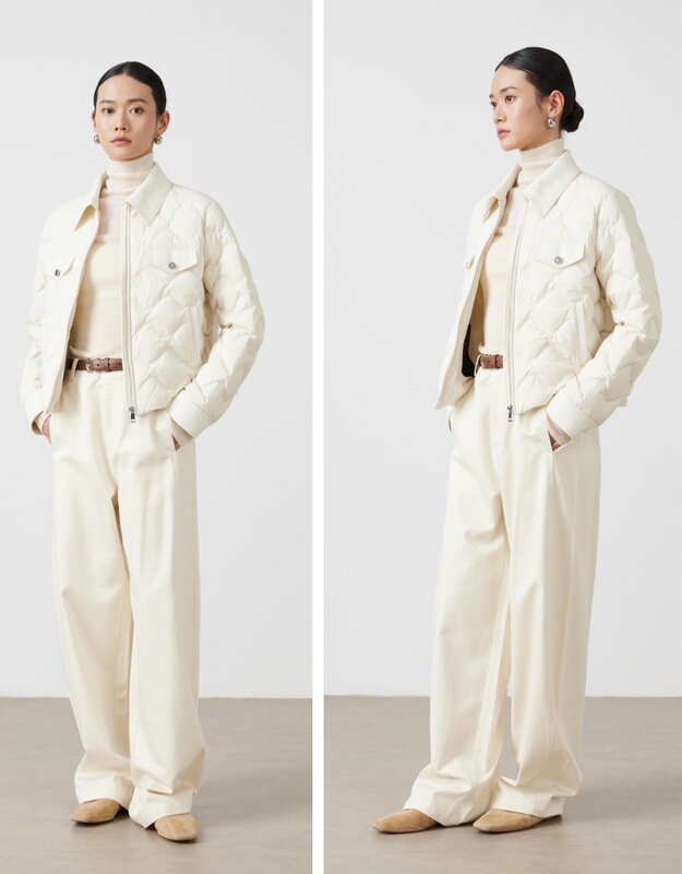 2025 Autumn and Winter New High-End Luxury 90% White Goose down Lightweight Chanel-Style Elegant Zip-Up Short Jacket