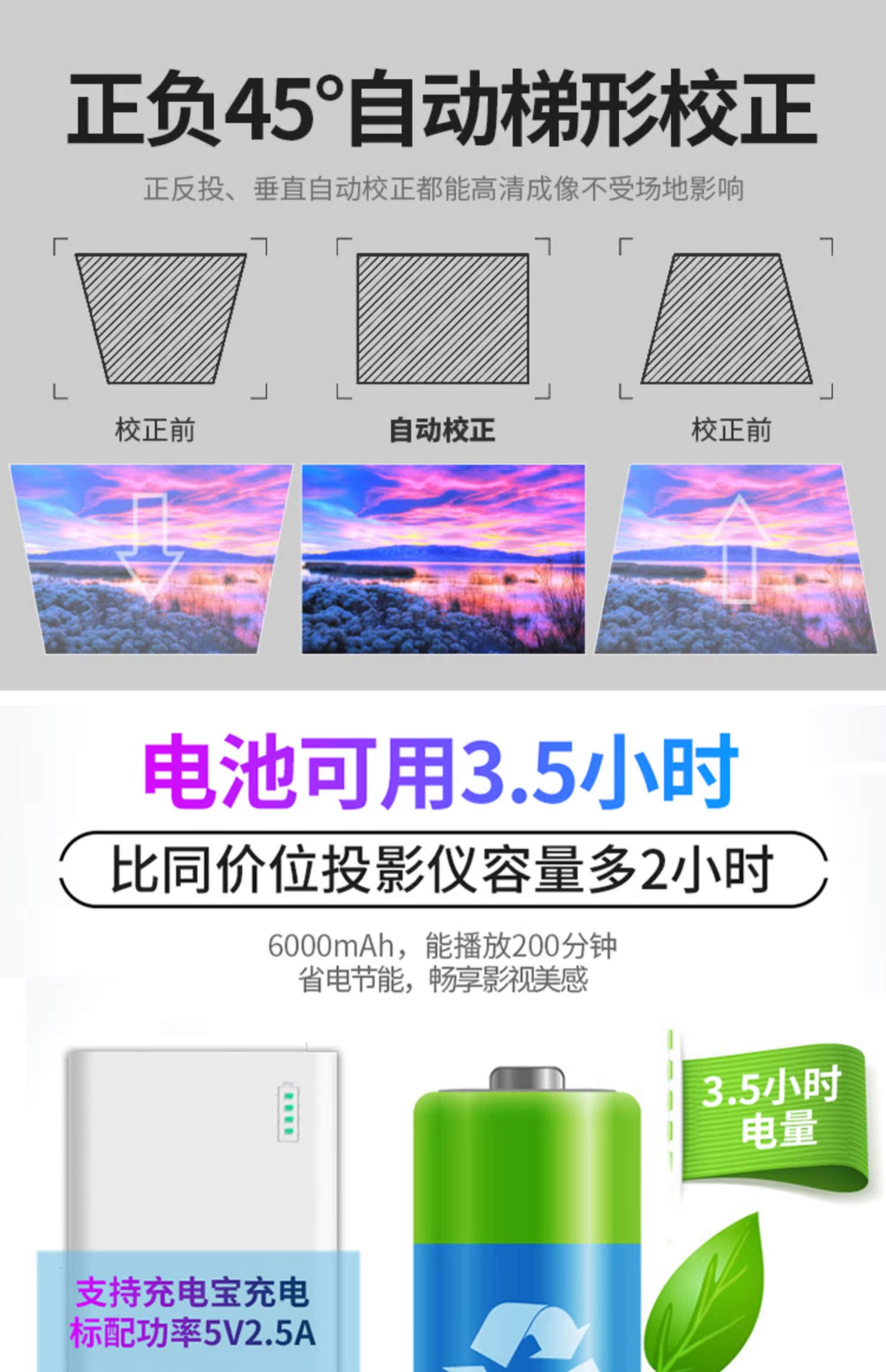 Máy chiếu thông minh mini mini cầm tay không dây wifi điện thoại di động nhỏ HD đúc tường rạp hát tại nhà - Máy chiếu máy chiếu tại nhà