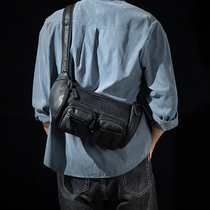 MAIWAY is a mans pocket leather leather bag - leather pocket - leather multifunctional casual bag bag