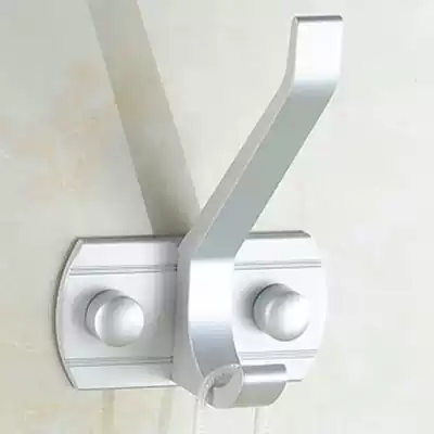 Clothes hook single hook wall hanging clothes hook wardrobe adhesive hook living room coat hook dressing room single Hook bathroom clothes hook