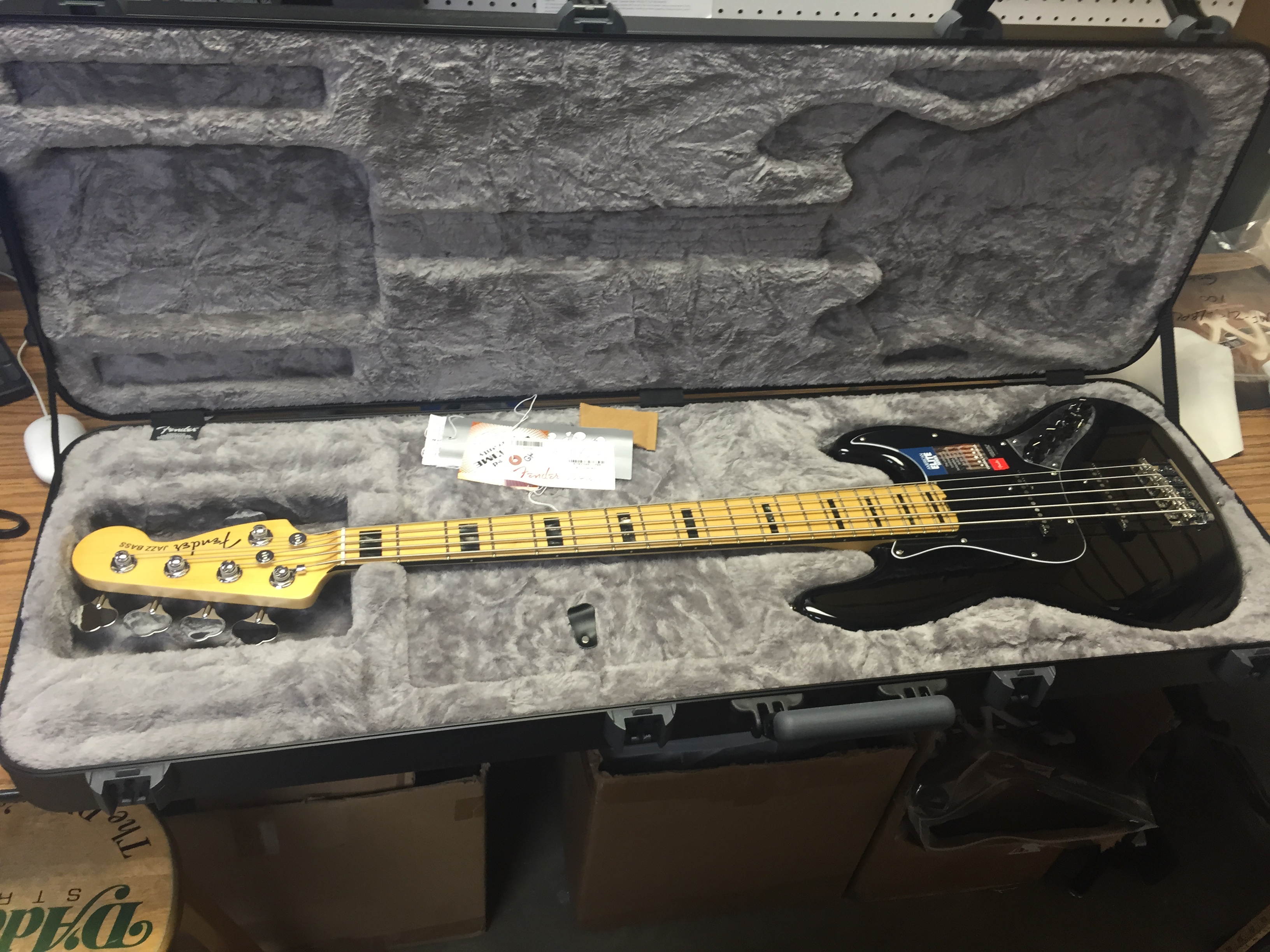 Fender Elite Jazz Bass V 019-7100 Electric Bass J