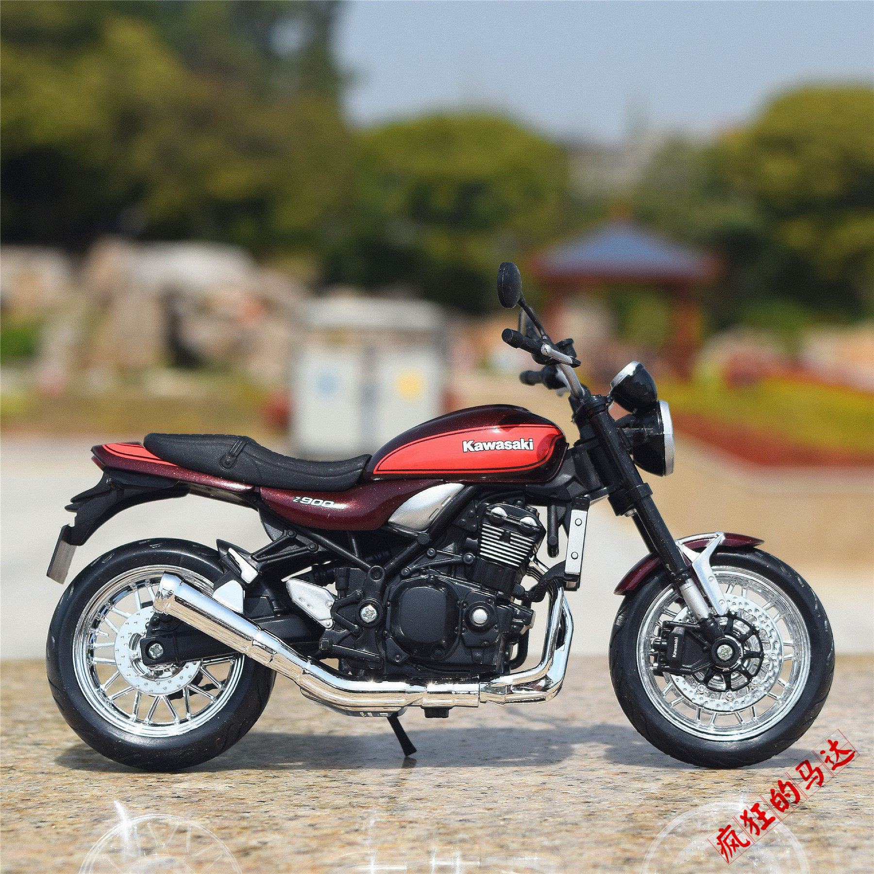 Модель машины 1/12美驰图川崎z900rs公路赛街车拿铁摩托车模型机车摆件礼品玩具 OTHER
