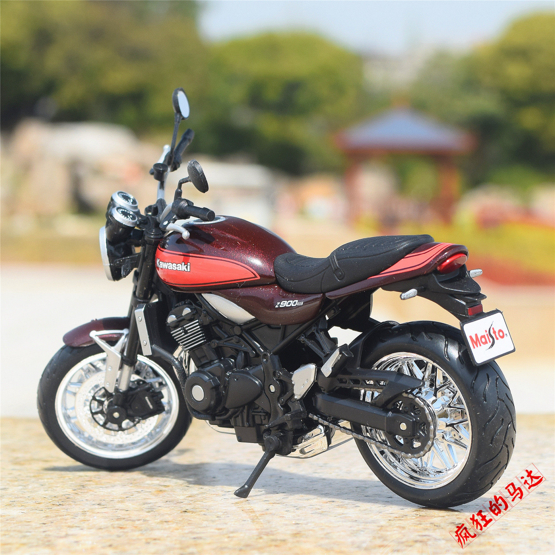 Модель машины 1/12美驰图川崎z900rs公路赛街车拿铁摩托车模型机车摆件礼品玩具 OTHER