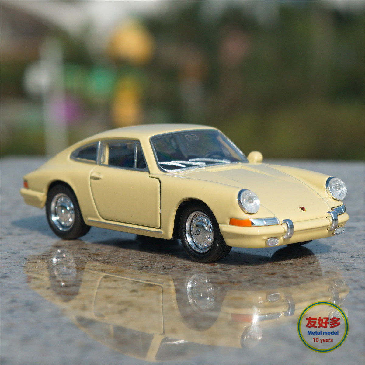 Модель машины 1964年保时捷911复古经典跑车959老爷车合金汽车模型金属铁车收藏 OTHER